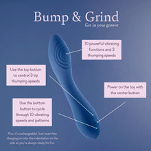 Cargar imagen en el visor de la galería, Bump & Grind Vaginal Vibrator