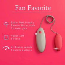 Cargar imagen en el visor de la galería, Fan Favorite Clitoral Bullet Vibrator