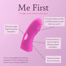 Cargar imagen en el visor de la galería, Me First Wearable Finger Vibrator