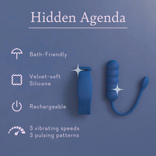 Cargar imagen en el visor de la galería, Hidden Agenda Vibrator & Remote