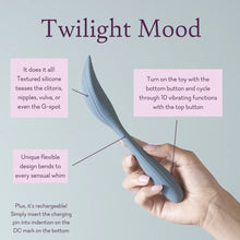 Cargar imagen en el visor de la galería, Twilight Mood Twilight Mood / Flexible Wand Vibrator