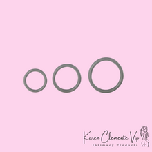 Cargar imagen en el visor de la galería, RGB - Silicone Penis Ring Set Three Flexible, Durable Rings