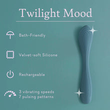Cargar imagen en el visor de la galería, Twilight Mood Twilight Mood / Flexible Wand Vibrator