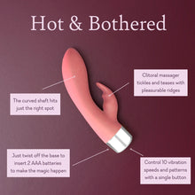 Cargar imagen en el visor de la galería, Hot & Bothered Dual-Action Vibrator