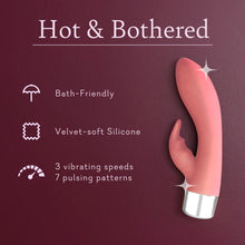 Cargar imagen en el visor de la galería, Hot & Bothered Dual-Action Vibrator