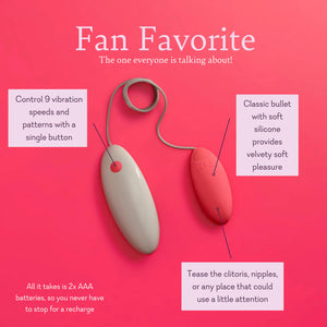 Fan Favorite  Clitoral Bullet Vibrator