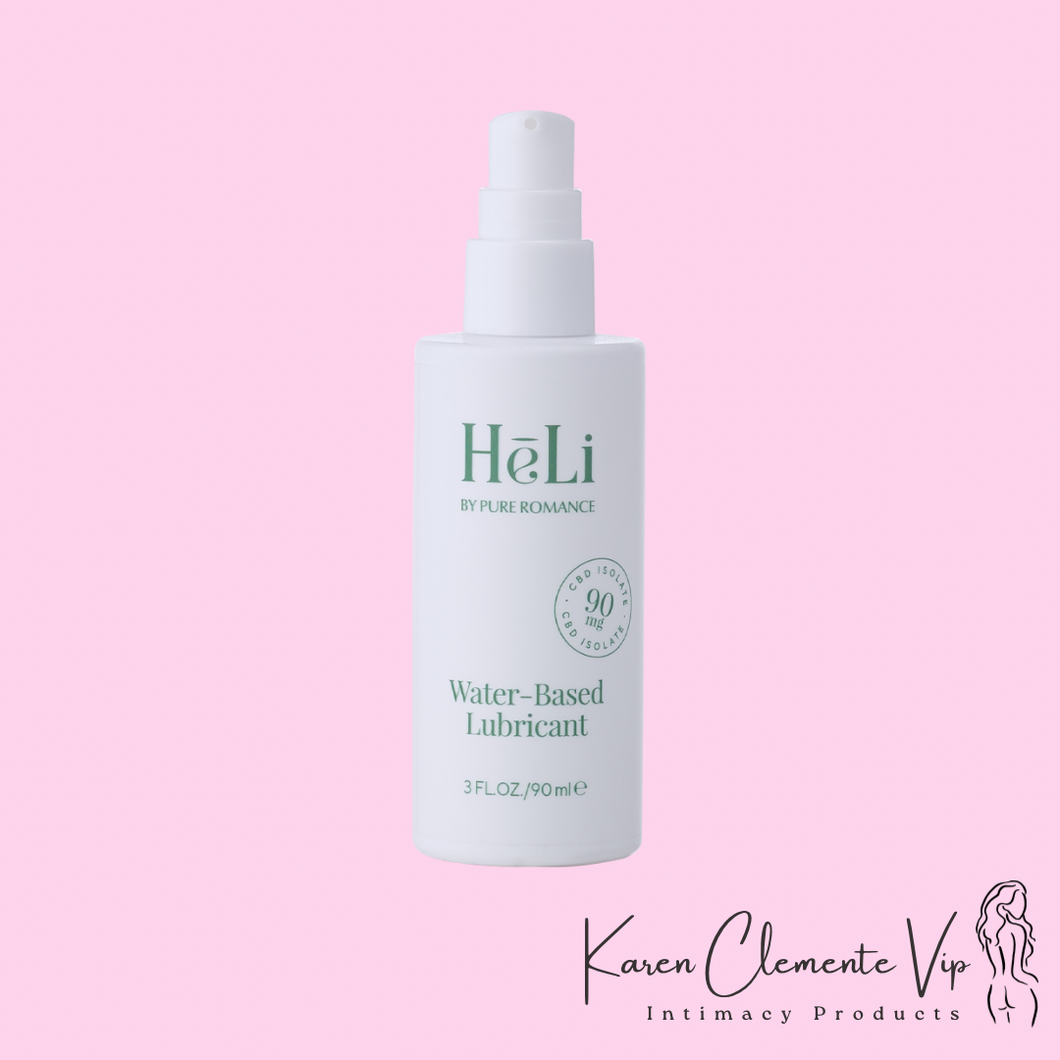 HēLi - Water-Based Lubricant CBD Infused Lubricant