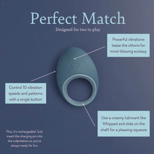 Cargar imagen en el visor de la galería, Perfect Match Vibrating C-Ring
